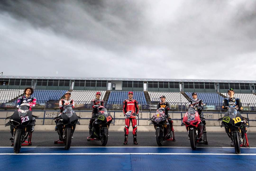 MotoGP : les pilotes Ducati réunis à Jerez