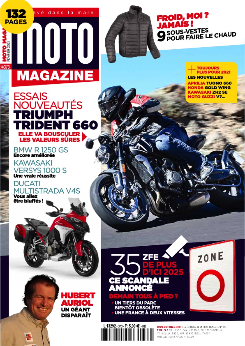 Moto Magazine n° 373 - Février 2021