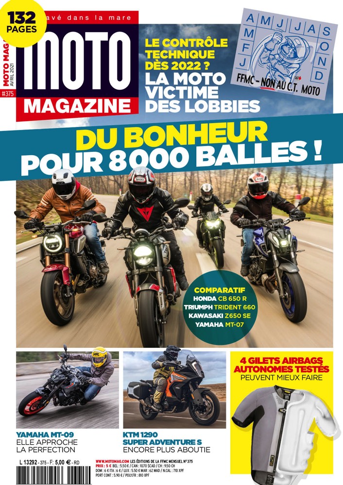 Moto Magazine n° 375 est en kiosque !