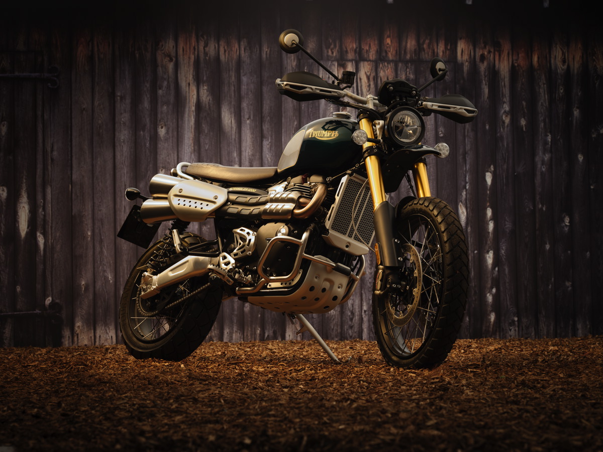 Nouvelle Triumph 1200 Scrambler Euro 5 et McQueen