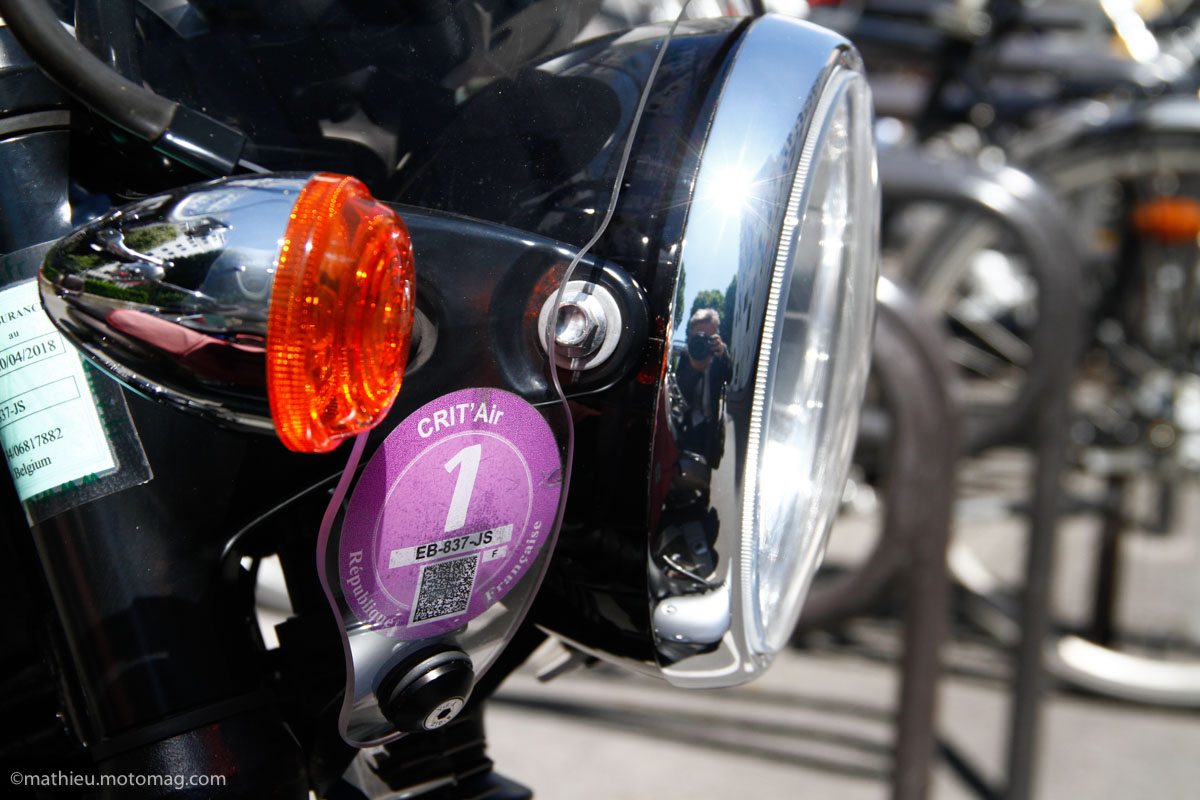 ZFE du Grand Paris : les motos et scooters Crit'Air (...)