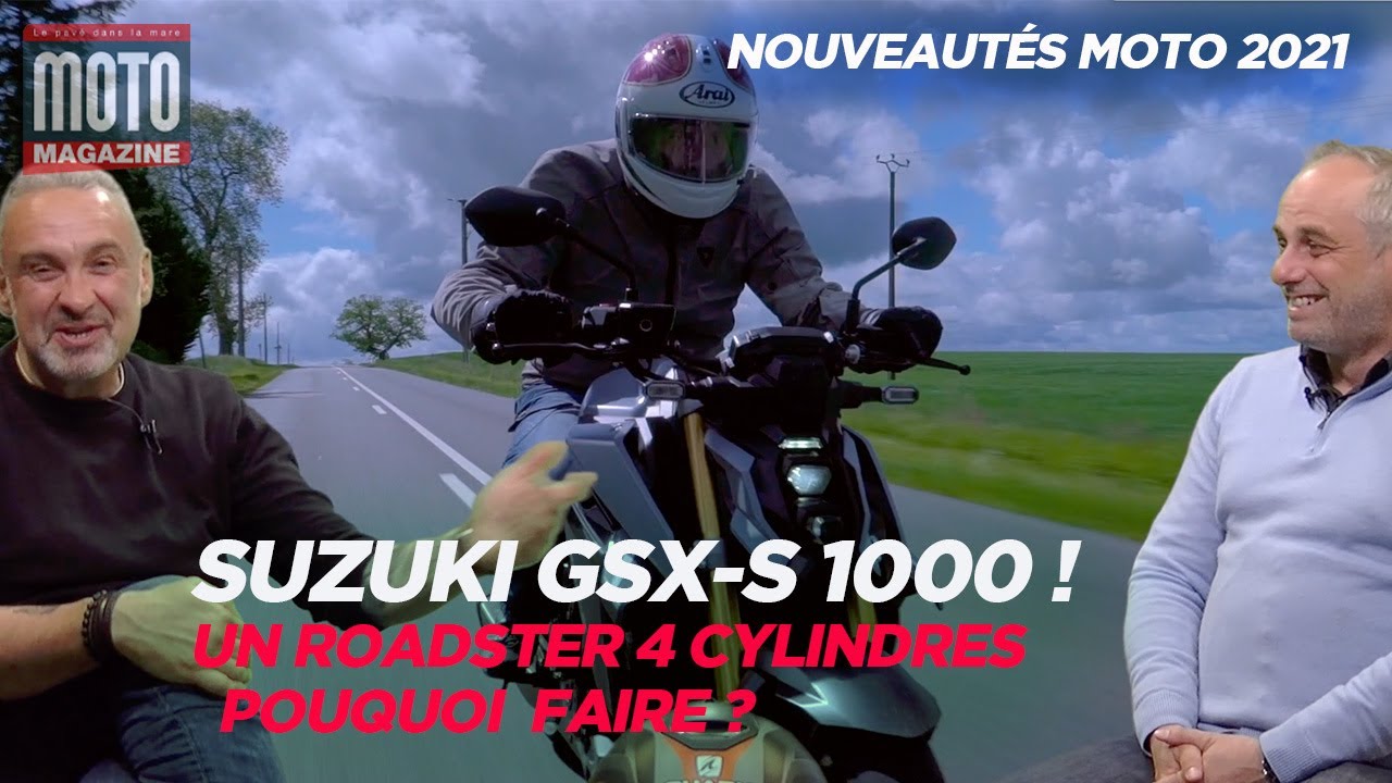 [VIDEO] Essai Suzuki GSX-S 1000 2021