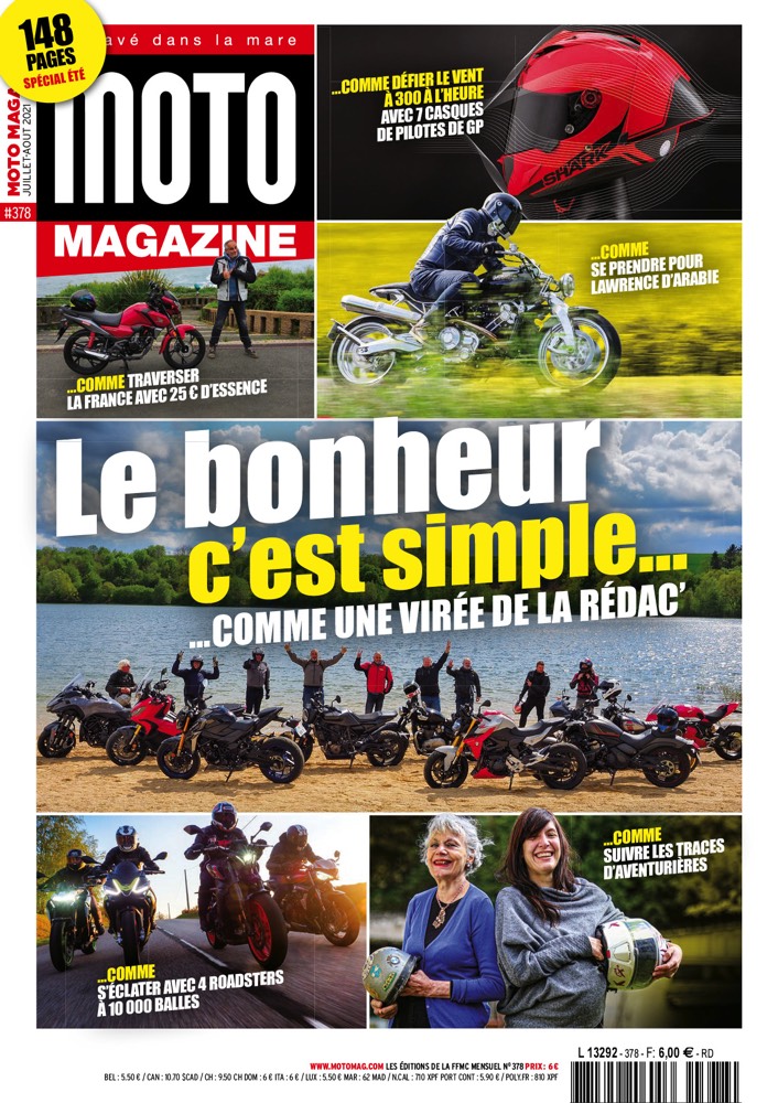 Le Moto Magazine 378 de juillet-août 2021 est en kiosque (...)