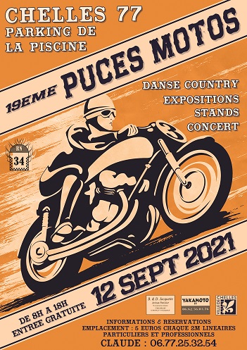 19ème édition puces motos (Chelles - 77)