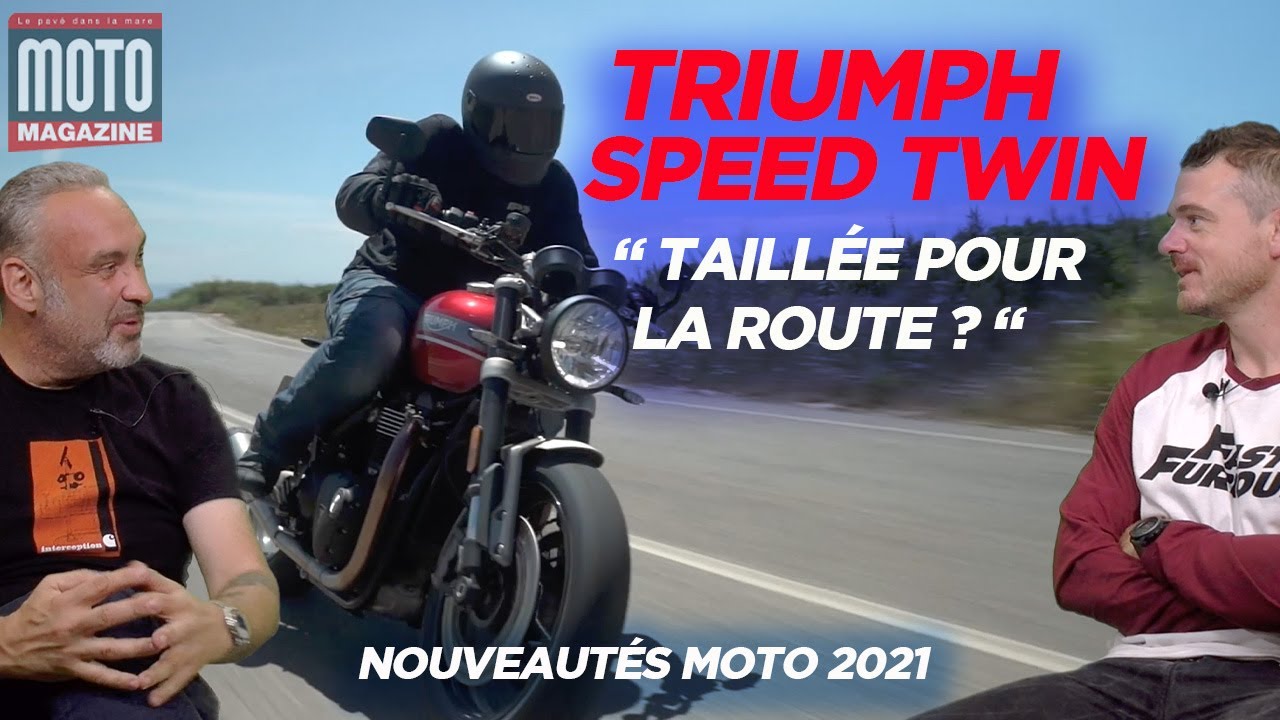 [VIDEO] La Triumph Speed Twin 1200 2021 en essai