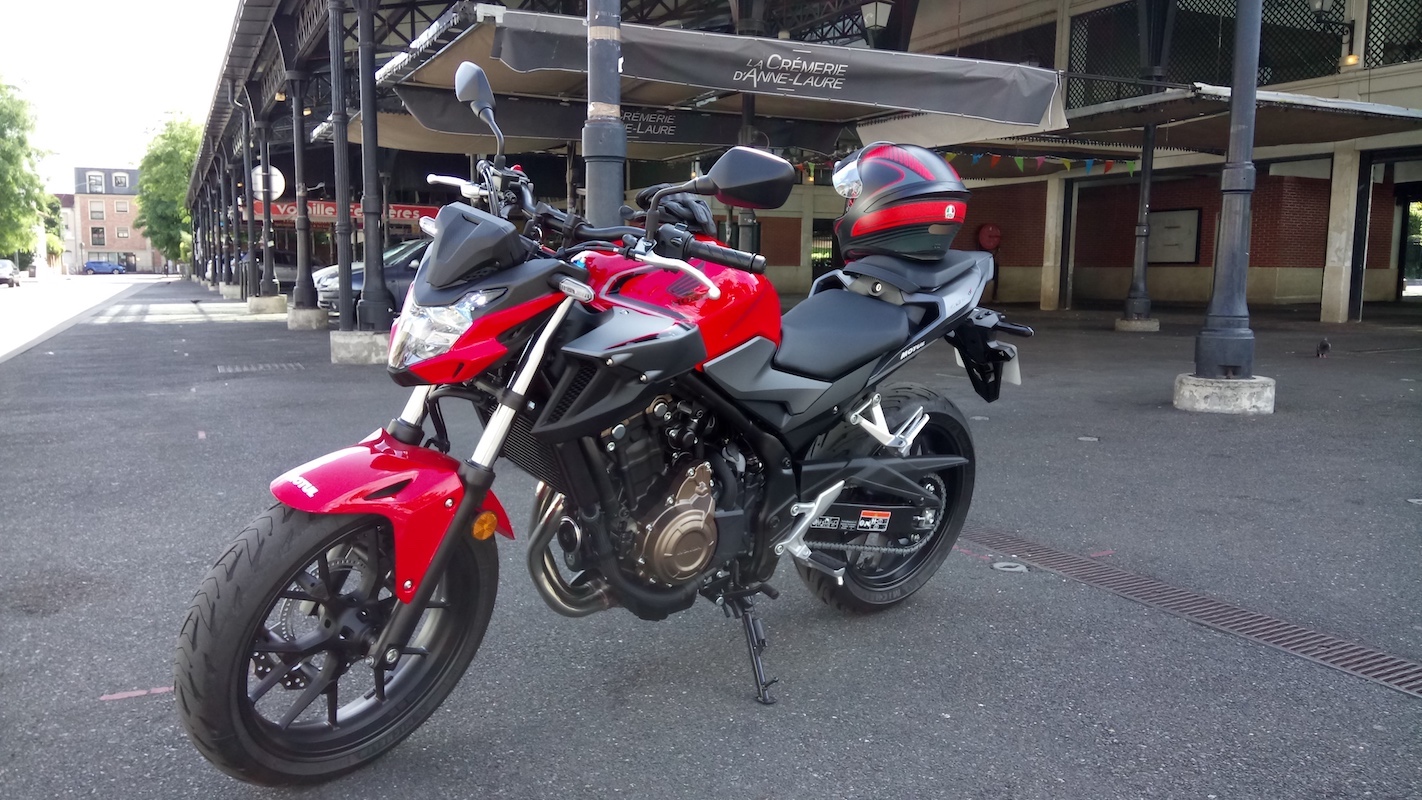 Honda CB500F 2021 : sur le podium des roadsters (...)