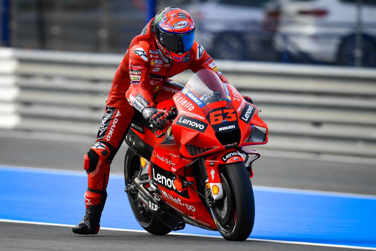 MotoGP : première victoire en MotoGP pour Bagnaia en (...)