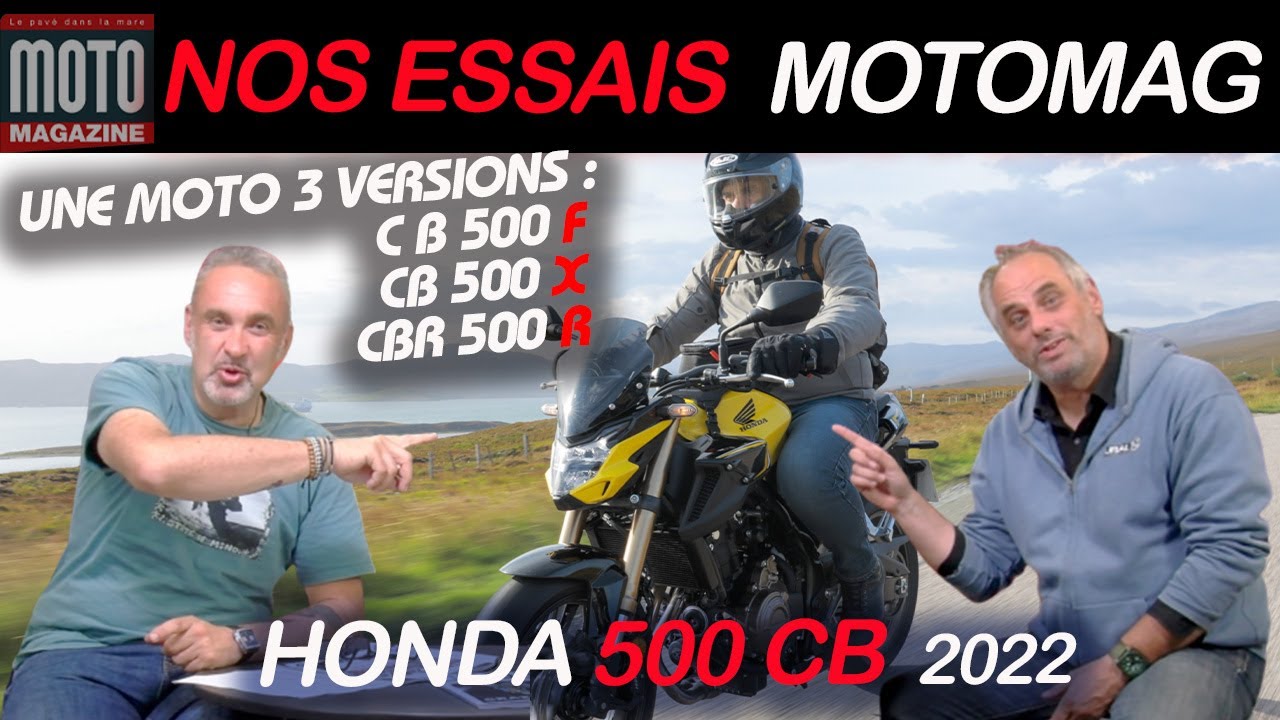 [VIDEO] La gamme Honda CB500 2022 à l'essai sur les (...)