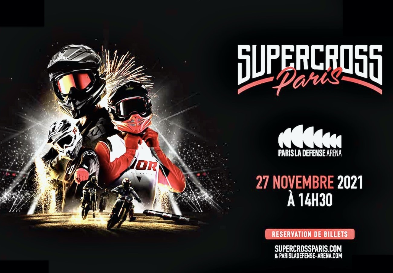 Le Supercross de Paris 2021 encore une fois reporté