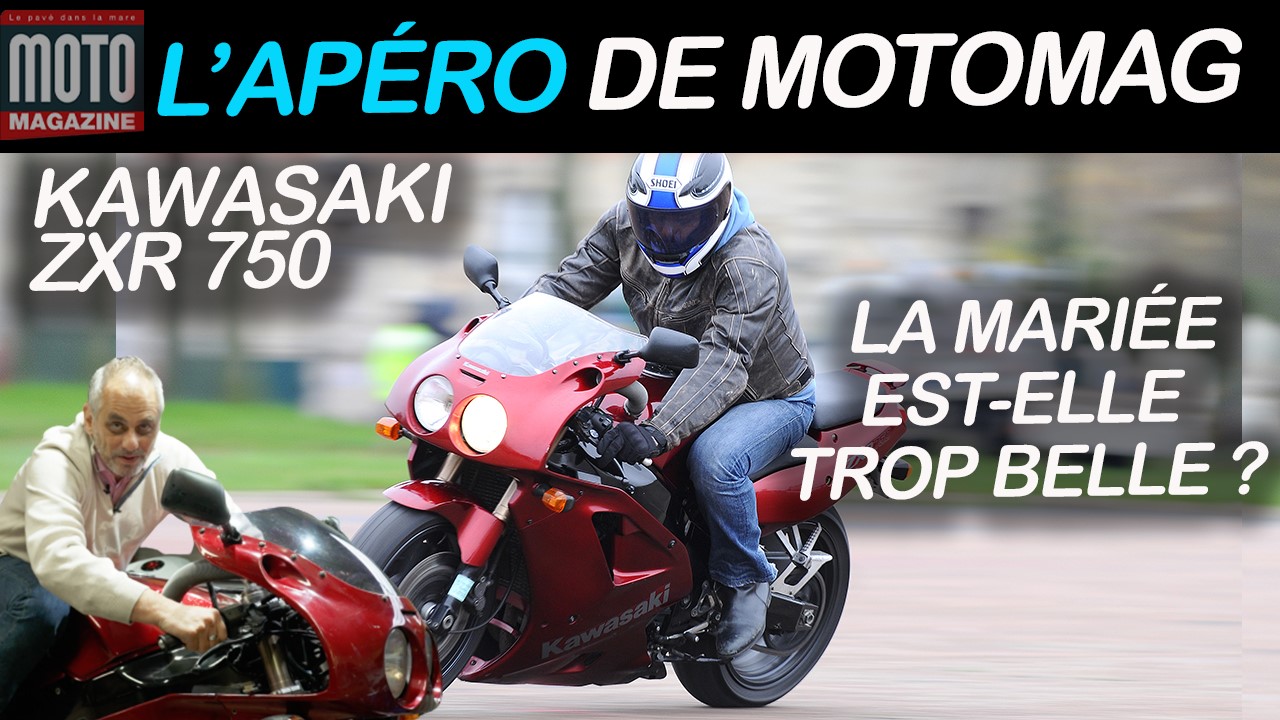 Tout sur la Kawasaki ZXR 750 : un apéro avec Motomag