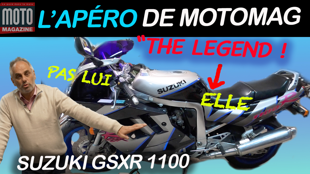 La légende GSX-R 1100, un nouvel apéro avec Motomag