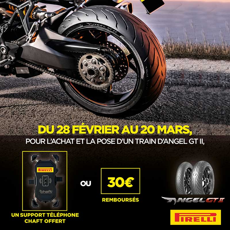 PIRELLI OFFRE UN SUPPORT DE TÉLÉPHONE
