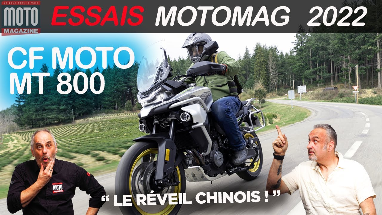 [VIDEO] Essai CFMoto MT 800 Touring 2022