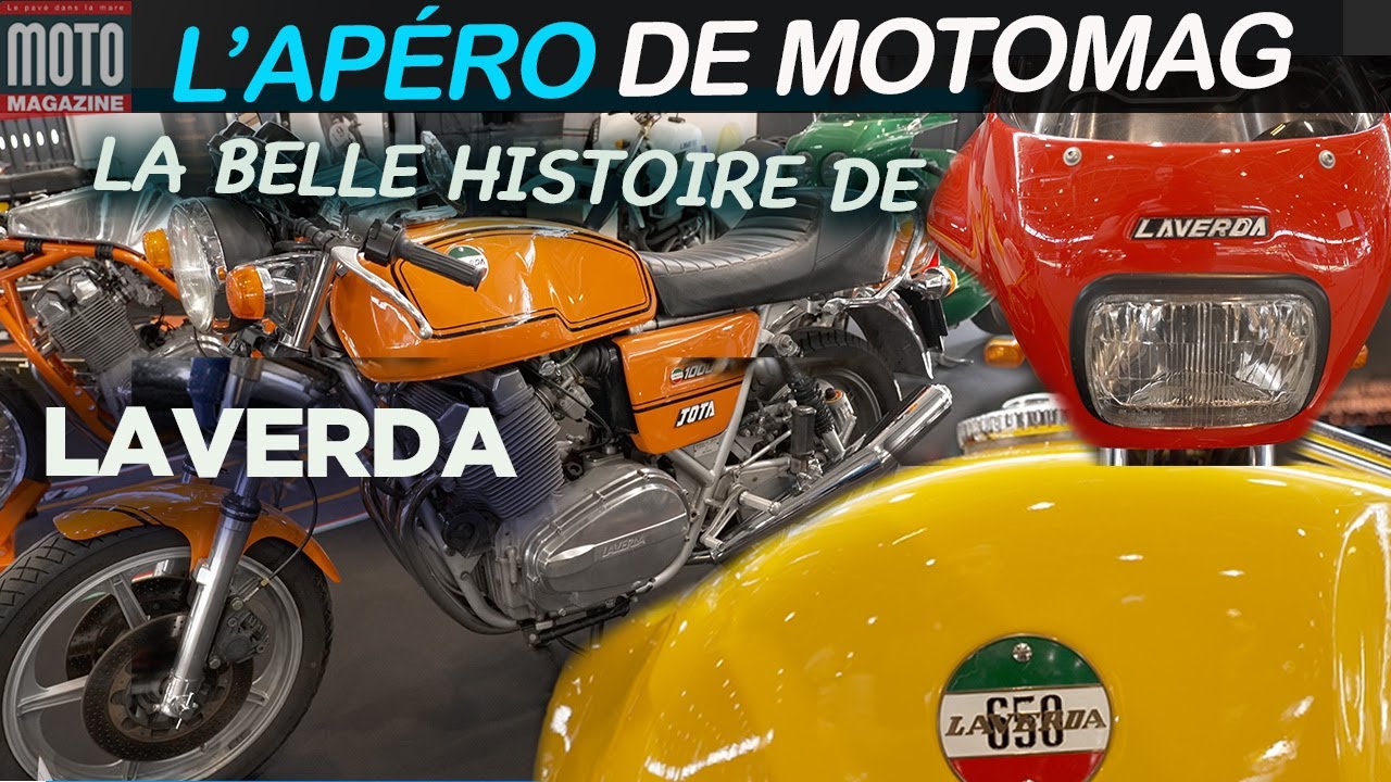 Tout sur Laverda : un apéro avec Motomag