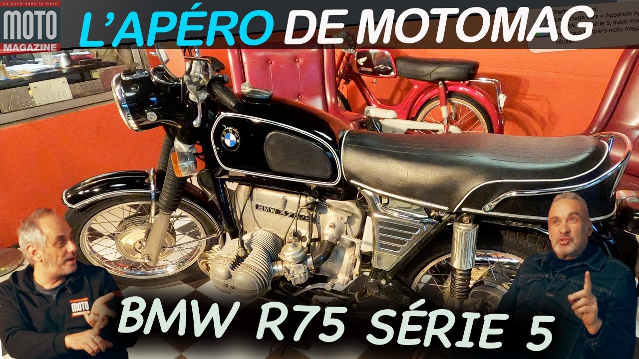 Tout sur la BMW R75/5 : un apéro avec Motomag