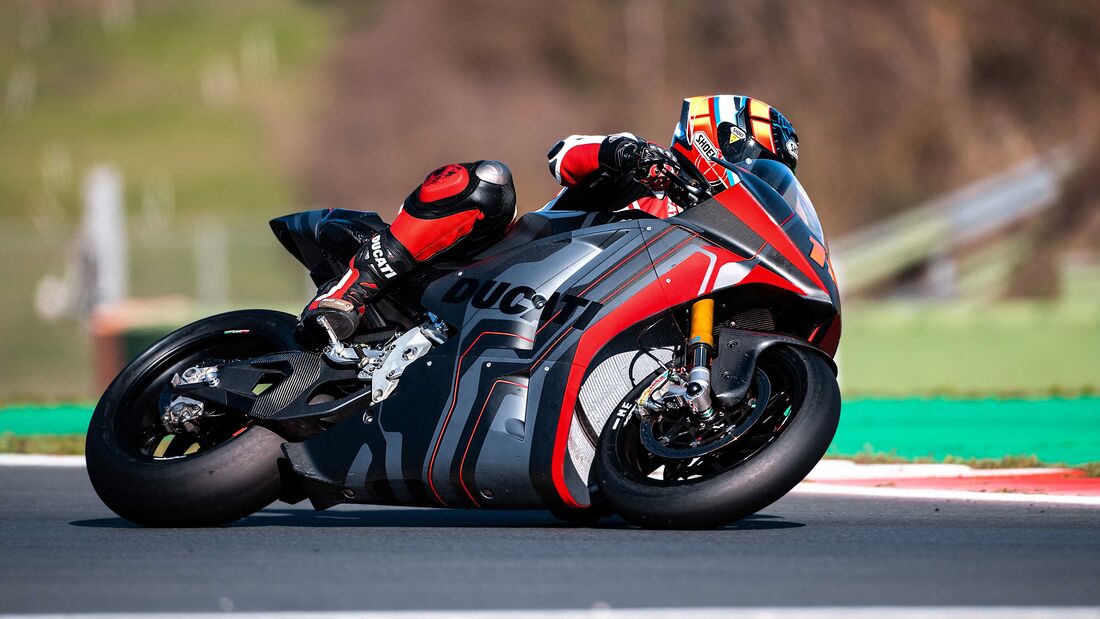 Ducati V21L : le prototype italien de MotoE en détail (...)