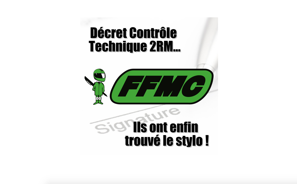 Le décret abrogeant le contrôle technique moto est enfin (...)