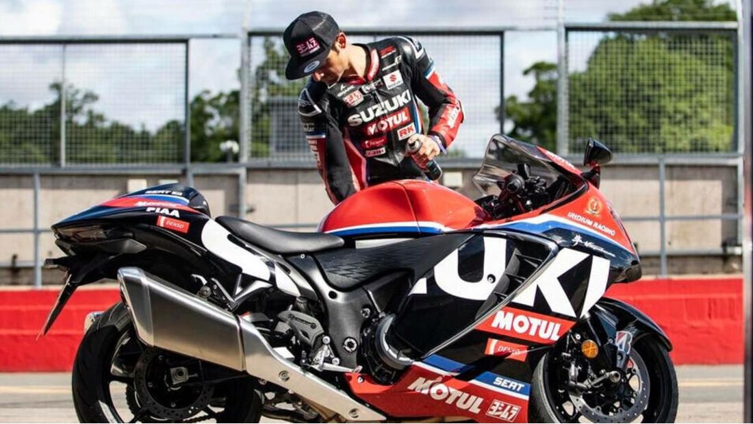 Suzuki offre une Hayabusa spéciale à Sylvain Guintoli en (...)