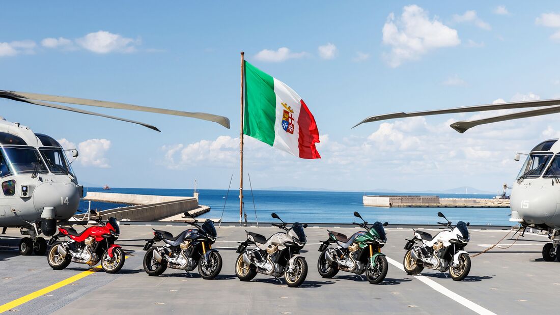Moto Guzzi V100 : deux nouveaux coloris et une édition (...)