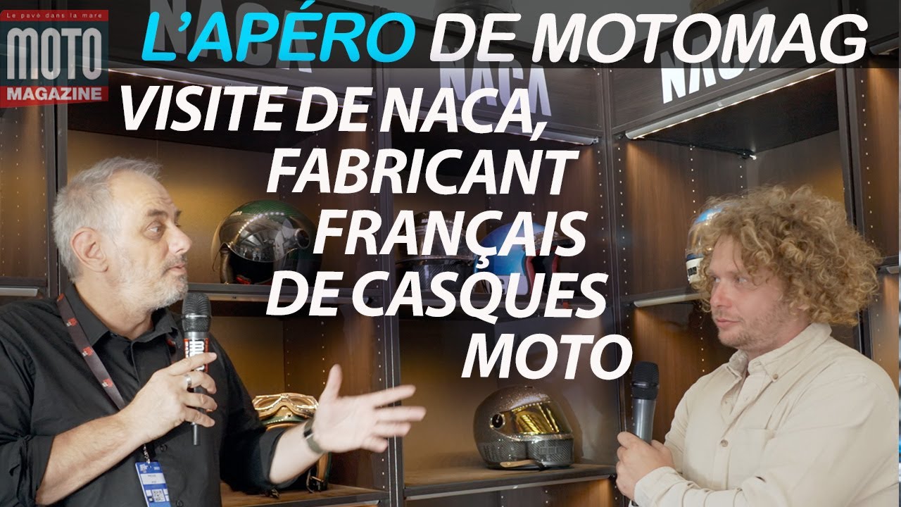 Naca, des casques moto made in France : un apéro avec (...)