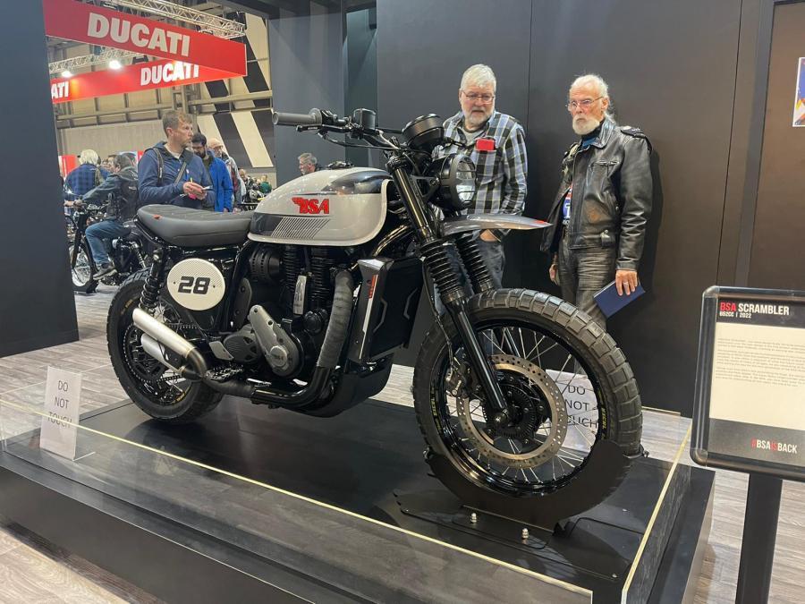 Une BSA Scrambler 650 pour bientôt ?