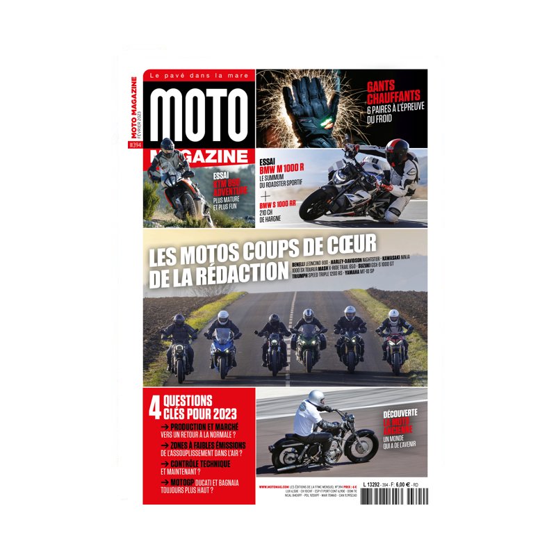 Moto Magazine n°394 est en kiosque !
