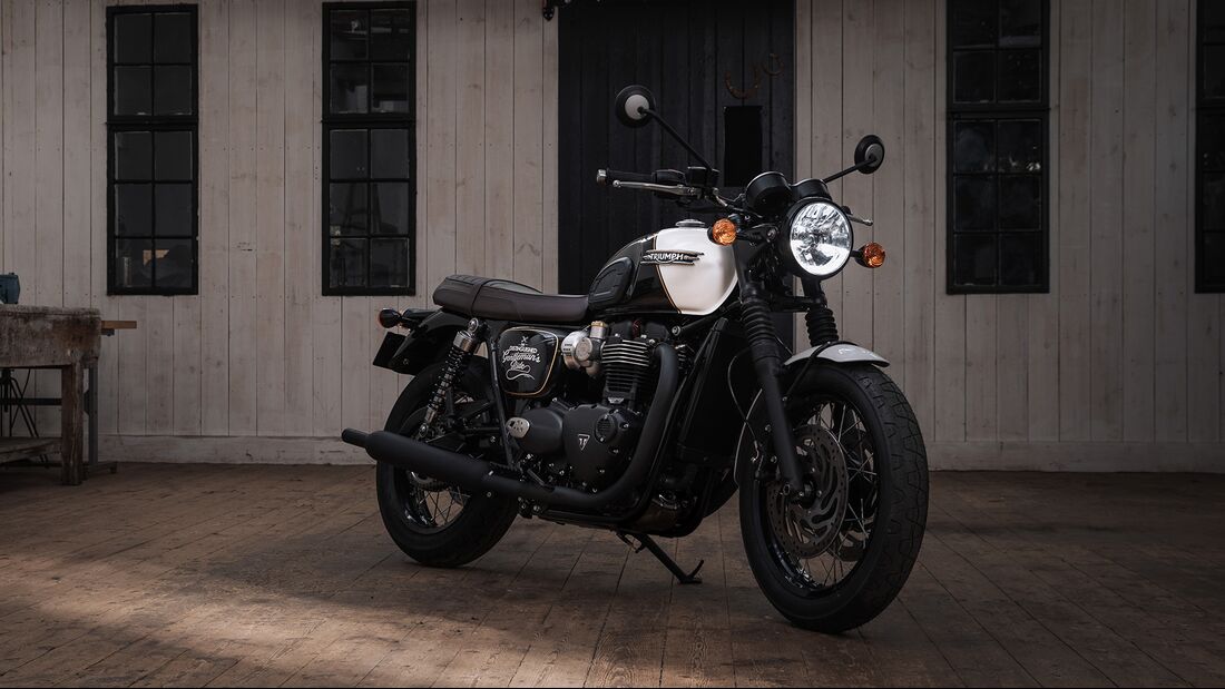 Triumph Bonneville T120 Black DGR : 250 exemplaires, (...)
