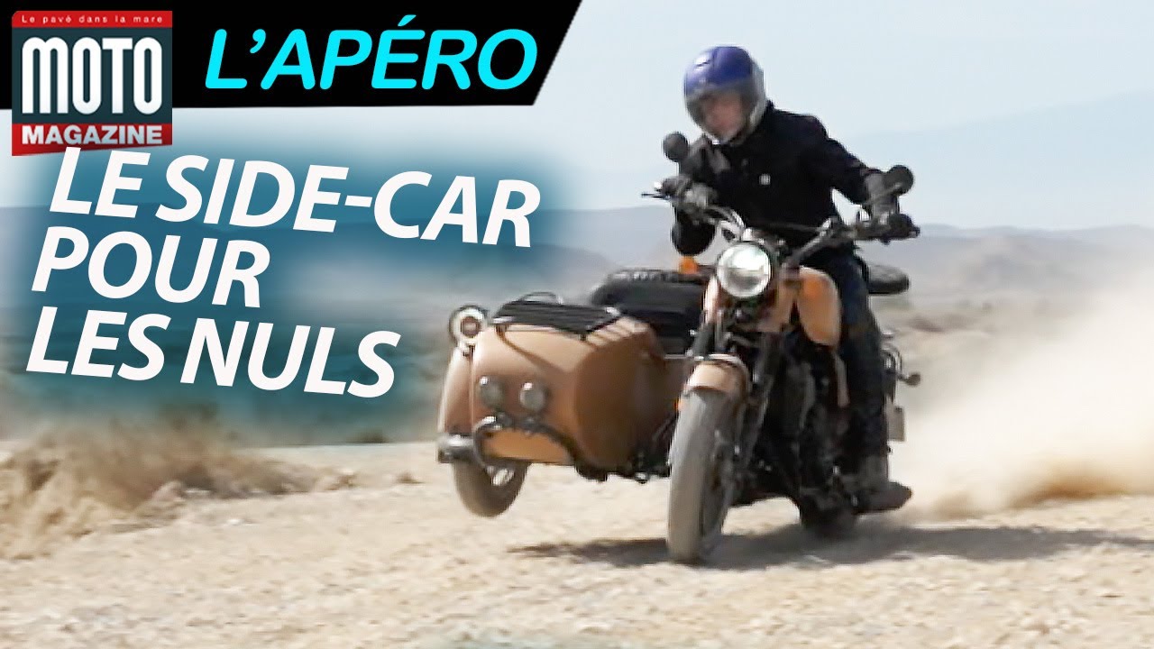 Le side-car pour les nuls ! Un apéro avec Motomag