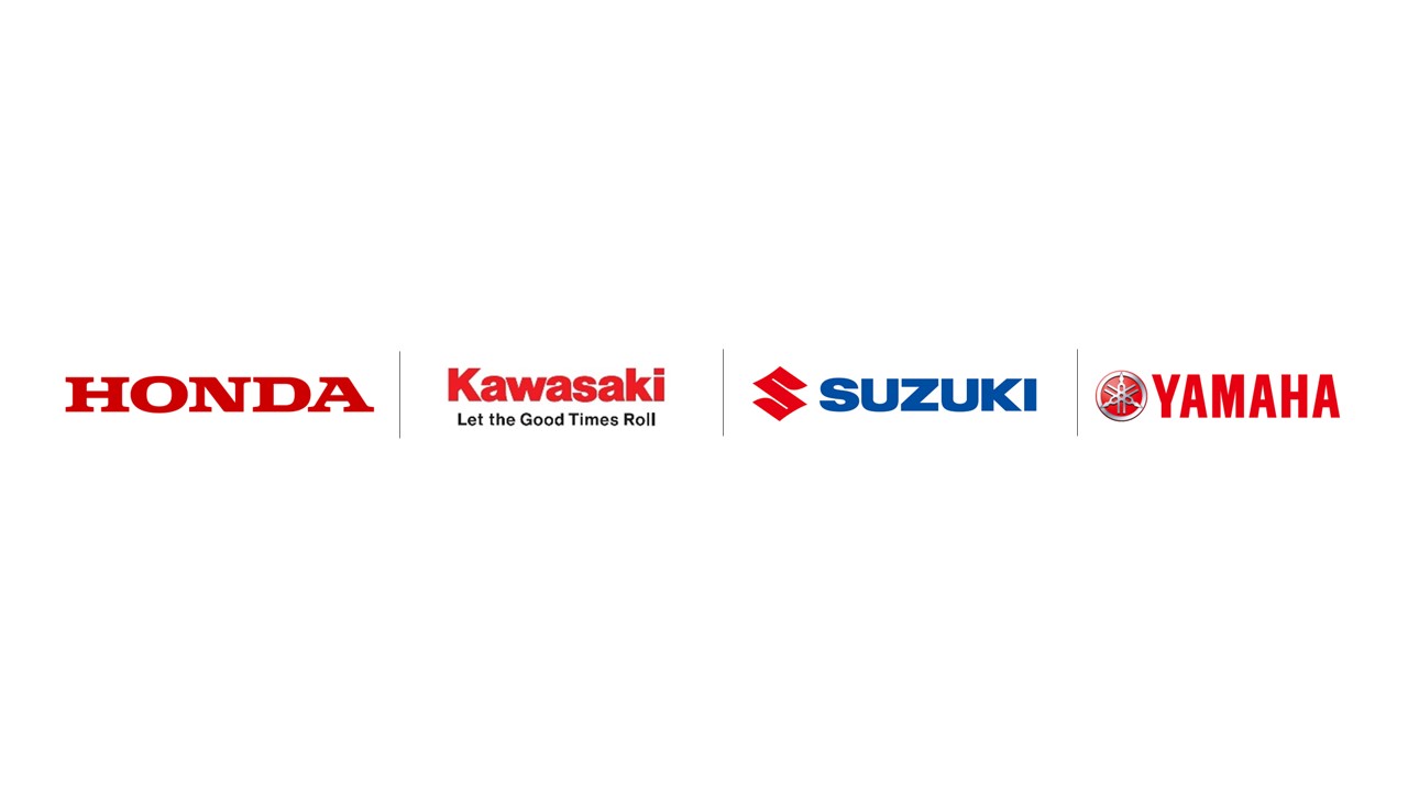 Honda, Kawasaki, Suzuki et Yamaha s'engagent pour (...)