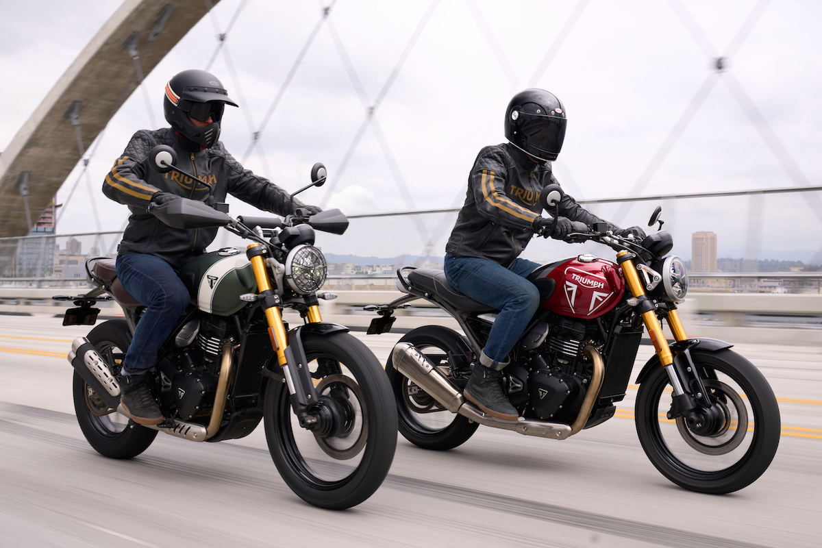 Premier succès pour les nouvelles Triumph Speed 400 et (...)