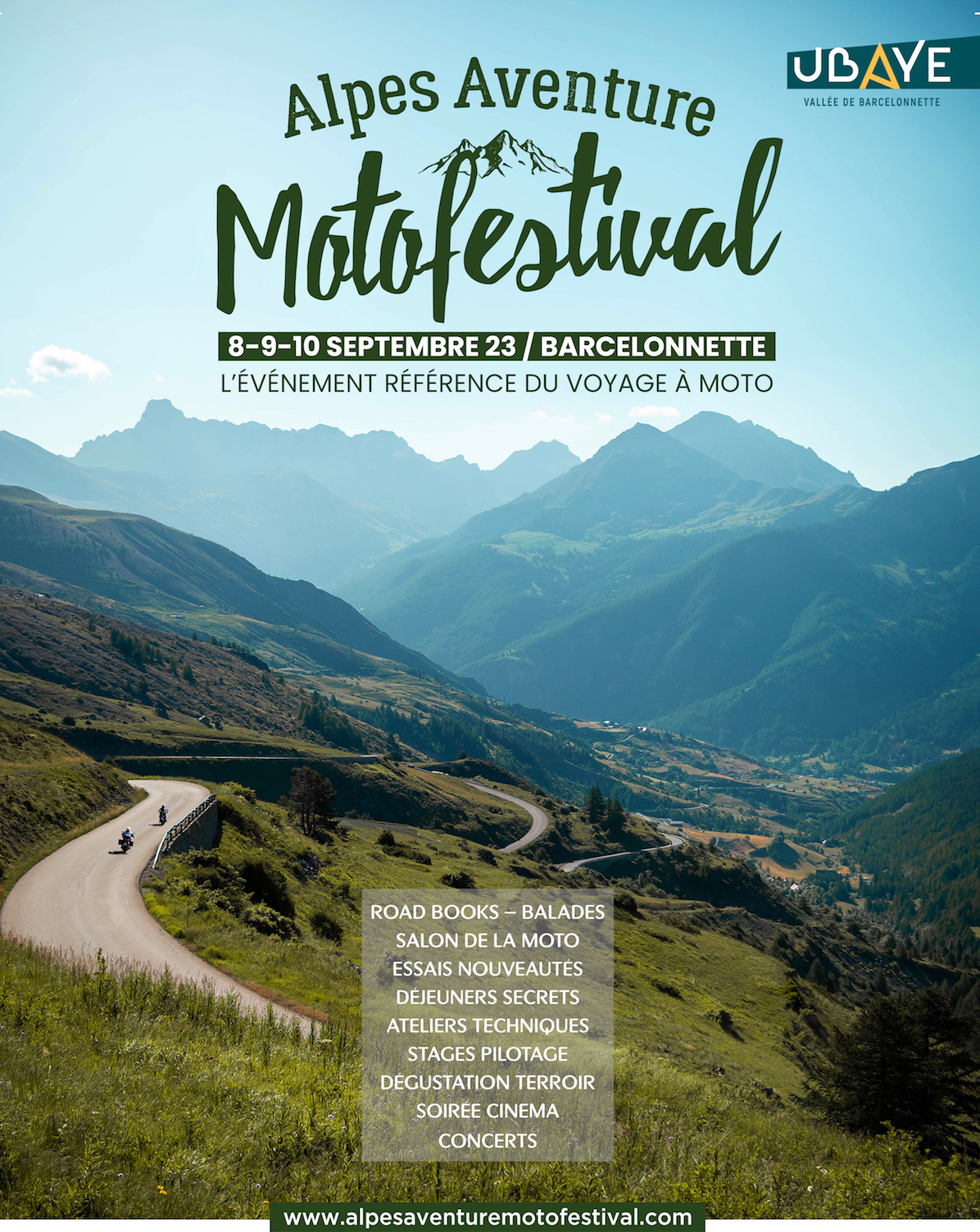 Alpes Aventure Motofestival 2023 : l'évènement à ne (...)