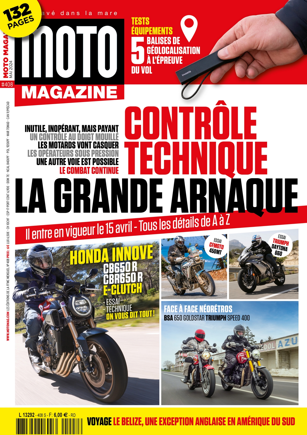 Moto Magazine n°408 est en kiosque !