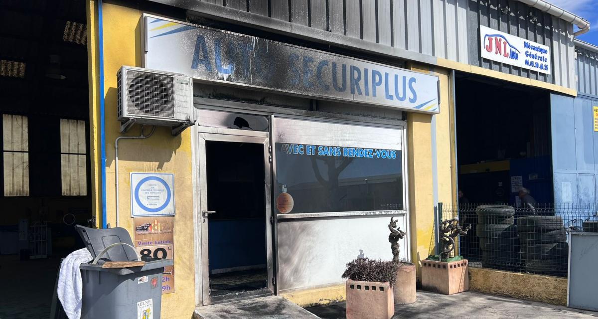 Un centre de contrôle technique incendié à coté de (...)