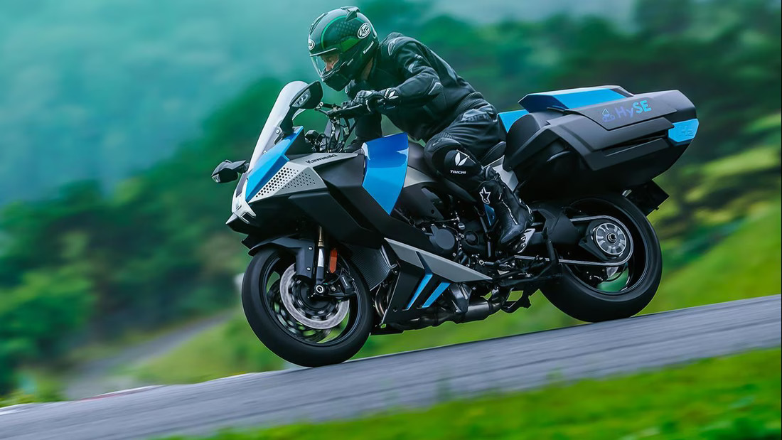 Kawasaki HySE : la Ninja à l'hydrogène