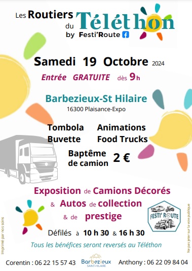 les routiers du téléthon
