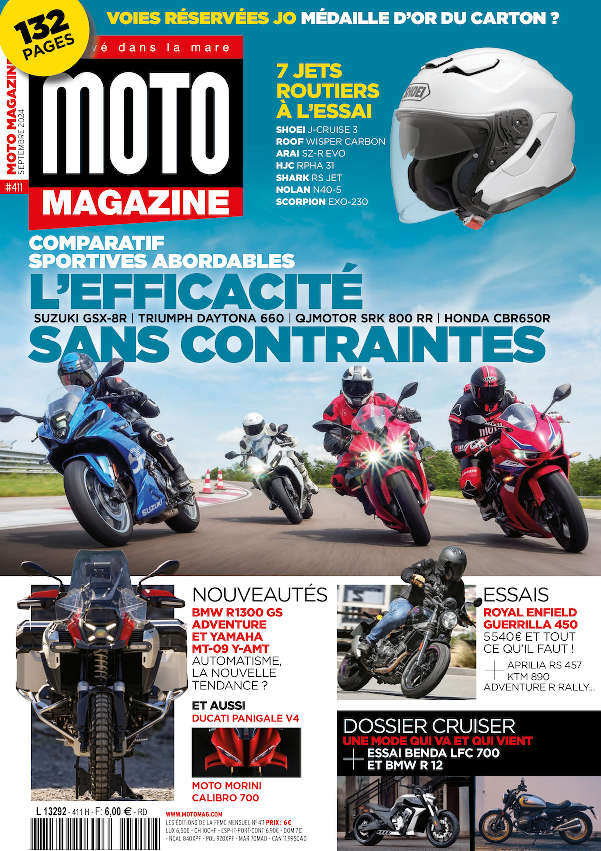 Moto Magazine n°411 est kiosque !