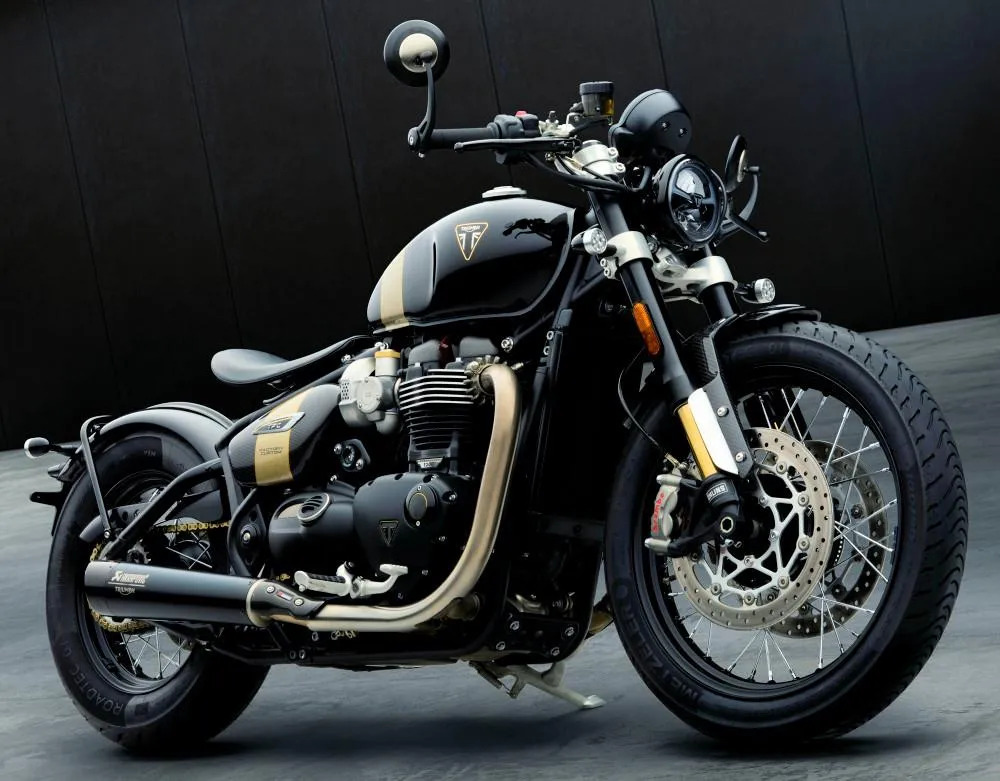 Triumph Bonneville Bobber TFC : une édition spéciale (...)