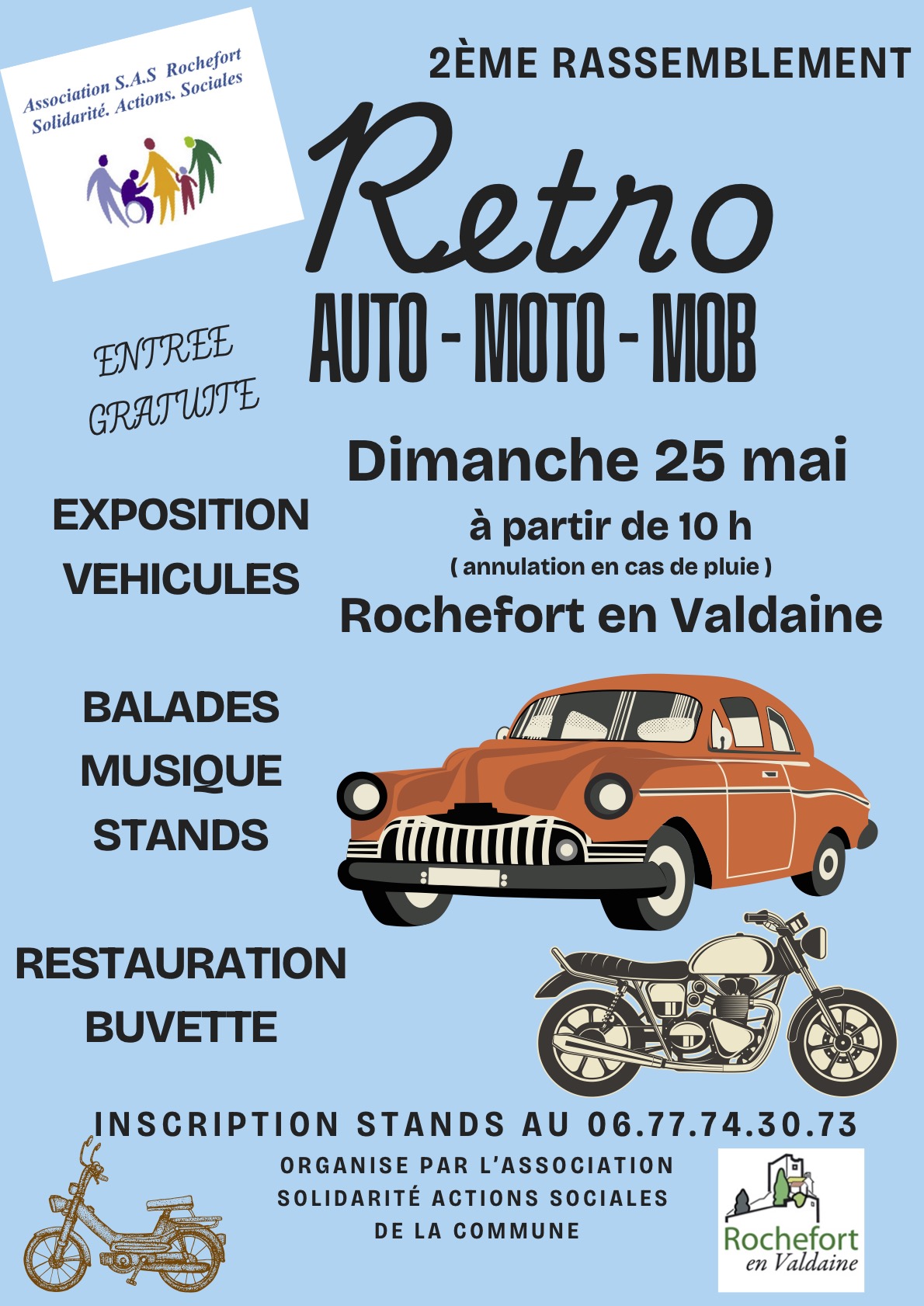2eme rassemblement rétro/auto/moto/mob à rochefort en (...)