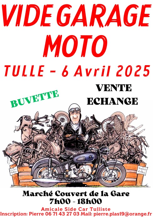 vide garage moto