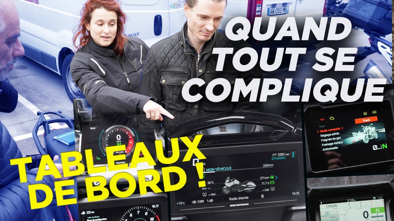 Ergonomie des tableaux de bords modernes de moto : un (...)