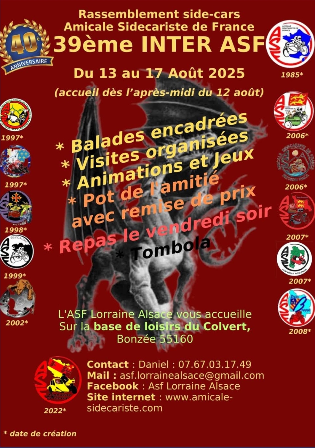 rassemblement de side-car