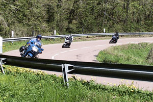 Le Rallye moto des gendarmes dans l'Yonne