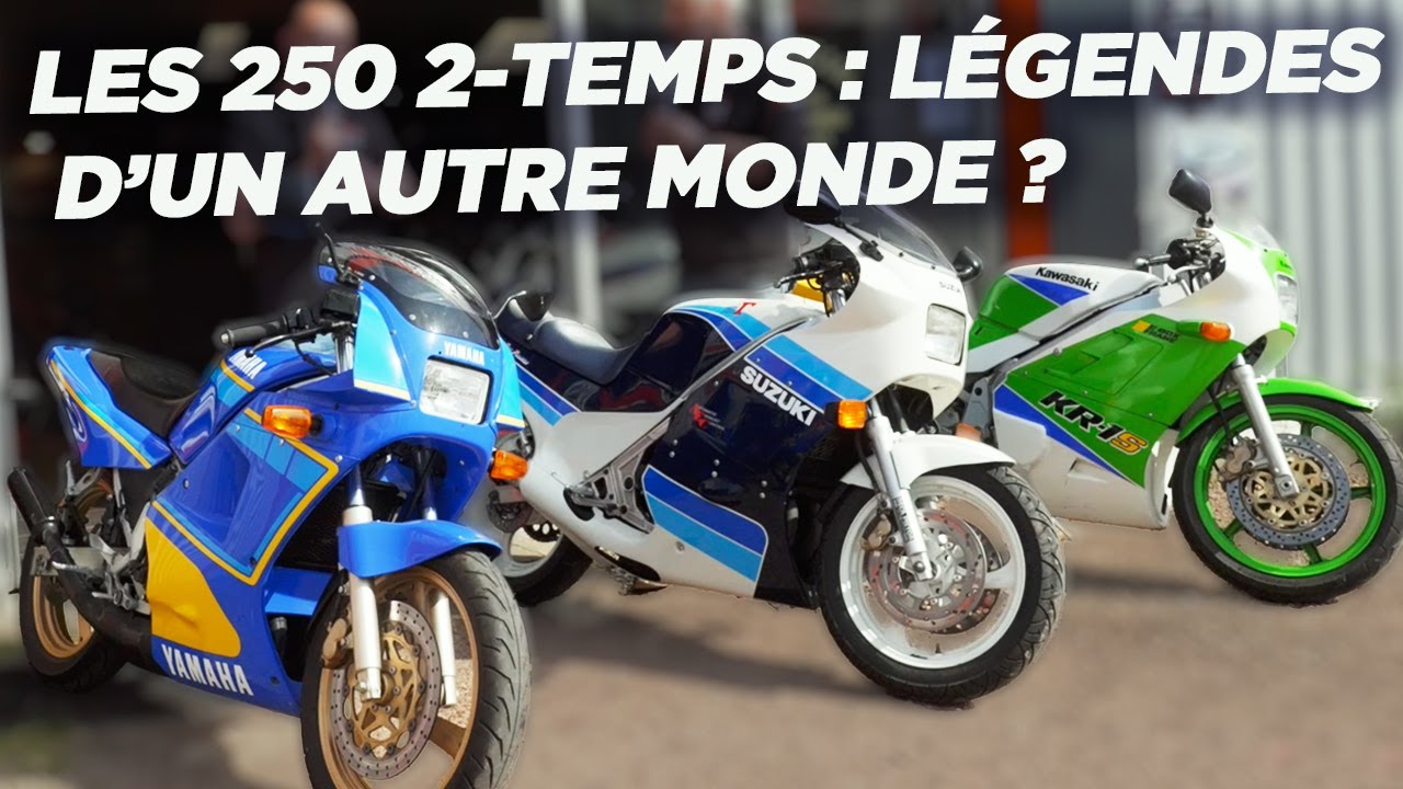 Suzuki RG 250, Yamaha 250 TZR, Kawasaki 250 KR1 : les sportives 2-temps qui (...) Suzuki RG 250, Yamaha 250 TZR, Kawasaki 250 KR1 : les (...)
