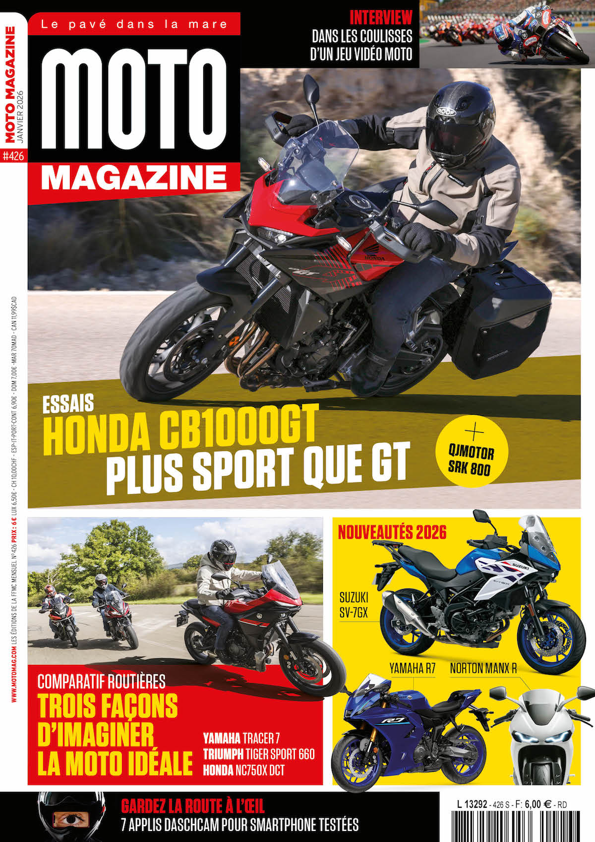 Moto Magazine nÂ°426 est en kiosque ! 