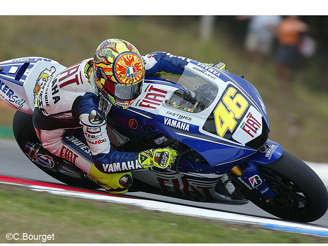 MotoGP de Brno : Rossi maître du temps