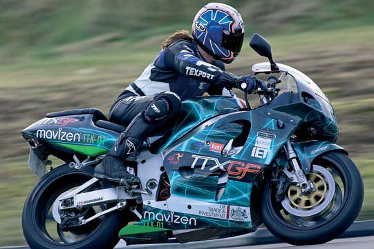 TTX GP : premiers essais électriques à l'île de Man ! (...)