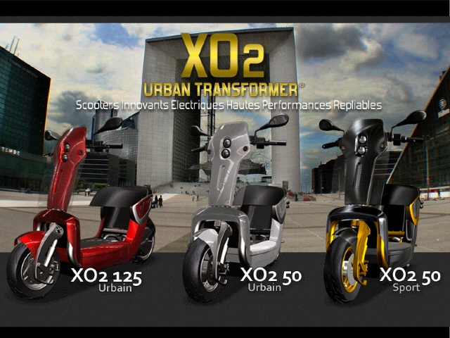 Scooter XOR Motors : électrique et pliable