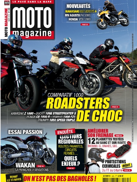 Moto Magazine n°265 - Mars 2010