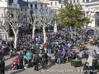 Manifs moto du 13 mars : Chambéry (73)