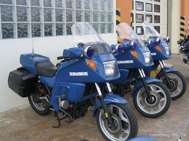 Des motos de la gendarmerie et un radar partent en (...)